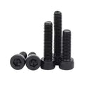 Black Galvanized DIN912 Hexagon Socket Head Cap Screws Black Zinc 304 Stainless Steel A2-70 M6 M8 Allen Bolt