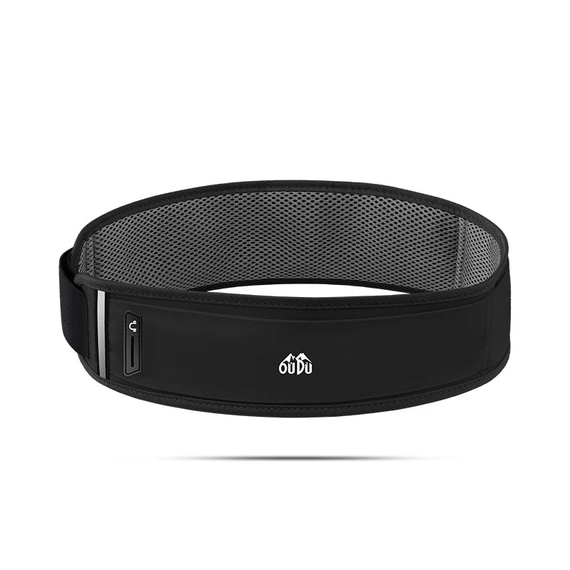 HUALIAN Customized New Design Waist Pack Sport Money Belt Fanny Pack Running Belt Waist Bag With Water Bottle Pocket