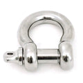 8mm 10mm 12mm SS304 SS316 Stainless Steel Anchor Bow Shackle with Screw Pin