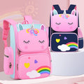 School Bag Printed LOGO Backpack Lightweight Kindergarten Backpack New School Bags for Boys and Girls Daily School Bags