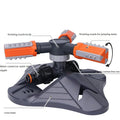 2024 New Automatic Plastic Water Sprinkler for Garden Lawn Irrigation Outdoor Use