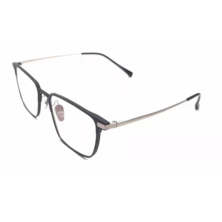 Light Thin Titanium Flexible Temples Eyeglass Frames Aluminum Frame Eyewear Manufacture Diamond Face Shape Match