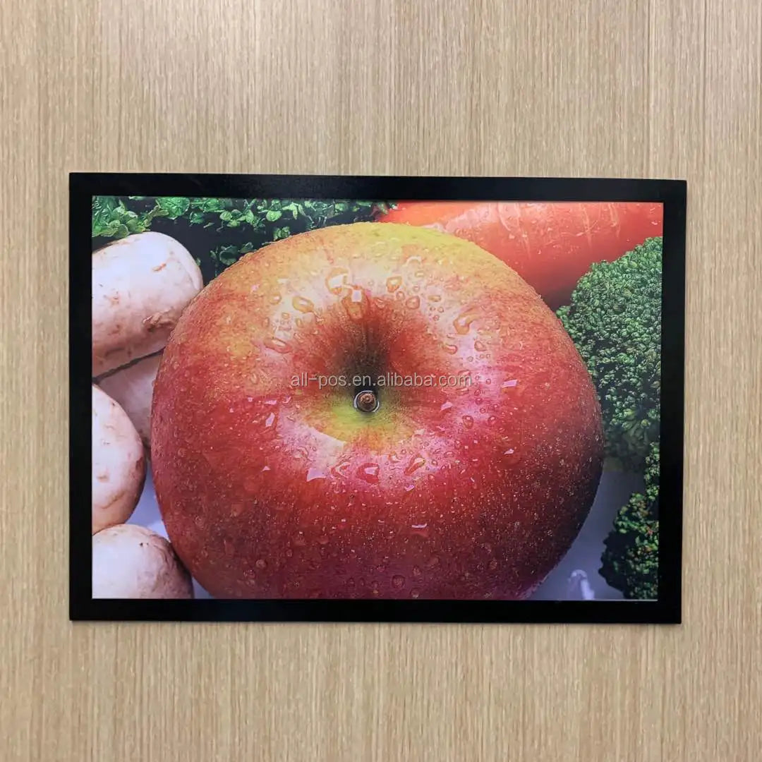 Hookei Cheap Business Sign Holder A3 A4 A5 A6 Letter Magnetic Picture Frame Adhesive Frames Magnetic for Refrigerator