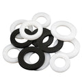 Nylon Washer M6*12*1.2  DIN 125 DIN 9021 Nylon Gasket Polyamide 66 Black and White