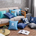 Luxury Painted Abstract Cushion Cover New Style Digital Printing Geometric Throw Pillow Woven for Home Hotel Featuring Animal