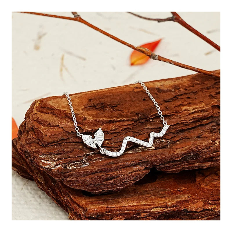 Butterfly Series Adjustable S925 Silver Sterling Silver Bracelet for Girls Rhodium Plated for Gift Party or Wedding