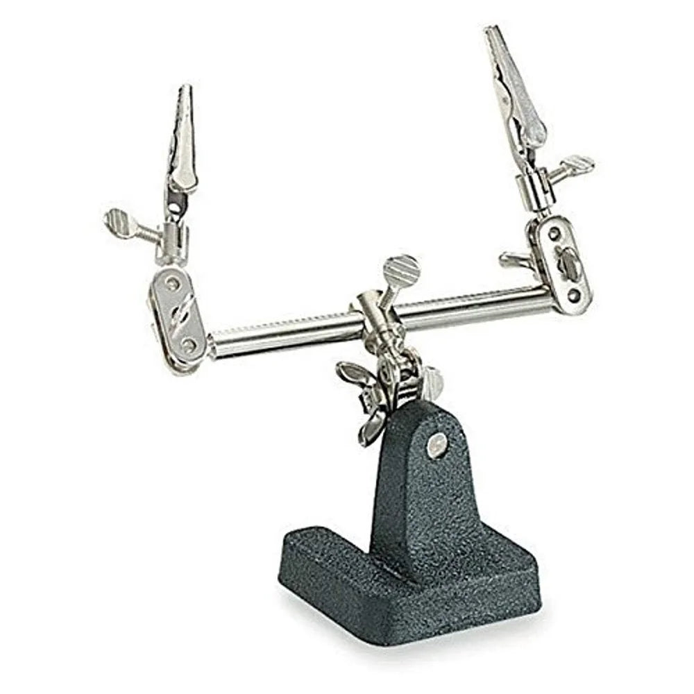 Best Sunmore DIY OEM/ODM Soldering Helping Hands Third Hand Soldering Iron Stand Clamp Clip Tool PCB Holder Electrical