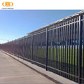 For Haiao Factory Supply Metal Garden Ornamental Steel Picket Fence Cheap Used Wrought Iron Fence Panels 3D Modeling Included
