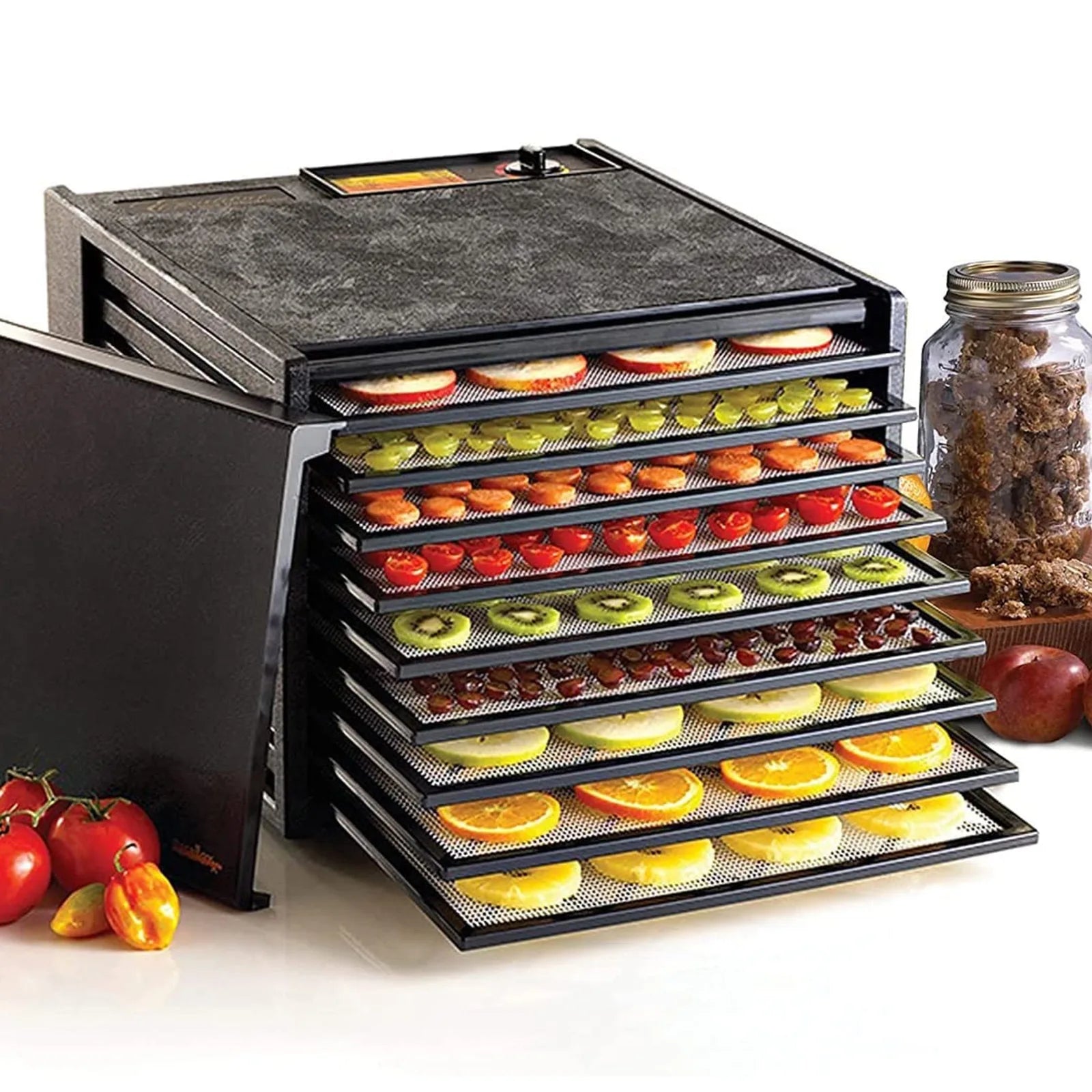 Customized Size Non-Stick Premium Silicone Dehydrator Mat Silicone Dehydration Sheets Fruit Dryer Machine Liner Lining