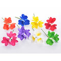 Factory Supplier's 8-Color EVA Foam F1194 Hair Pick 3-Plumeria Design for Hula Girl Dance Party Decorative Hawaii Hair Clips