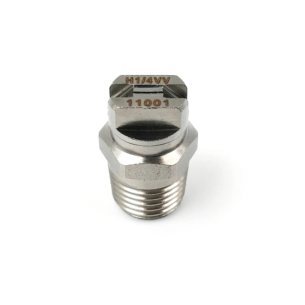 JUN YS New 1/4 Inch 40/50/65/80/95/110 Degree HVV Water Mist Flat V-Jet Spray Nozzle Ve Jet H-VV Nozzle