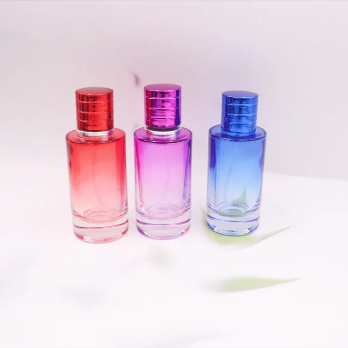 Custom Mini Spray Bottle 50ml Empty  Perfume Bottle Packaging 100ml Perfume Bottle