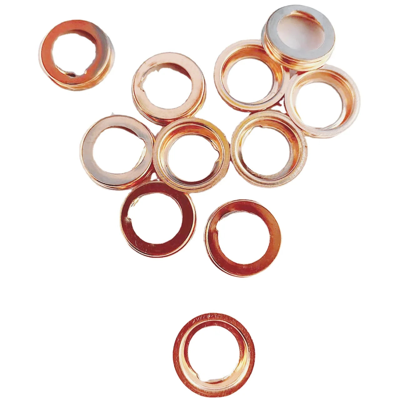 Copper Oil Crush Washers 11026-01M02 Drain Plug Gasket M12 F4XY-6734-A XZW Brand Yellow 20*26*1.5