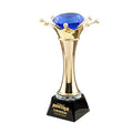 2025 World Popular Crystal Base Trophy Cup Zinc Alloy Diamond Sports Gold Trophy Home Decor Cup