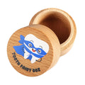 Cute Wooden Tooth Fairy Box Colorful Keepsake for Lost Teeth Toddler's Birthday & Baby Shower Wall Sign & Pillow Holder