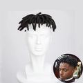 Customized New Men Toupee Kinky Curly 100% Human Hair Wigs for Black Man Afro Human Natural Hairpiece Men's Capillary Prothesis