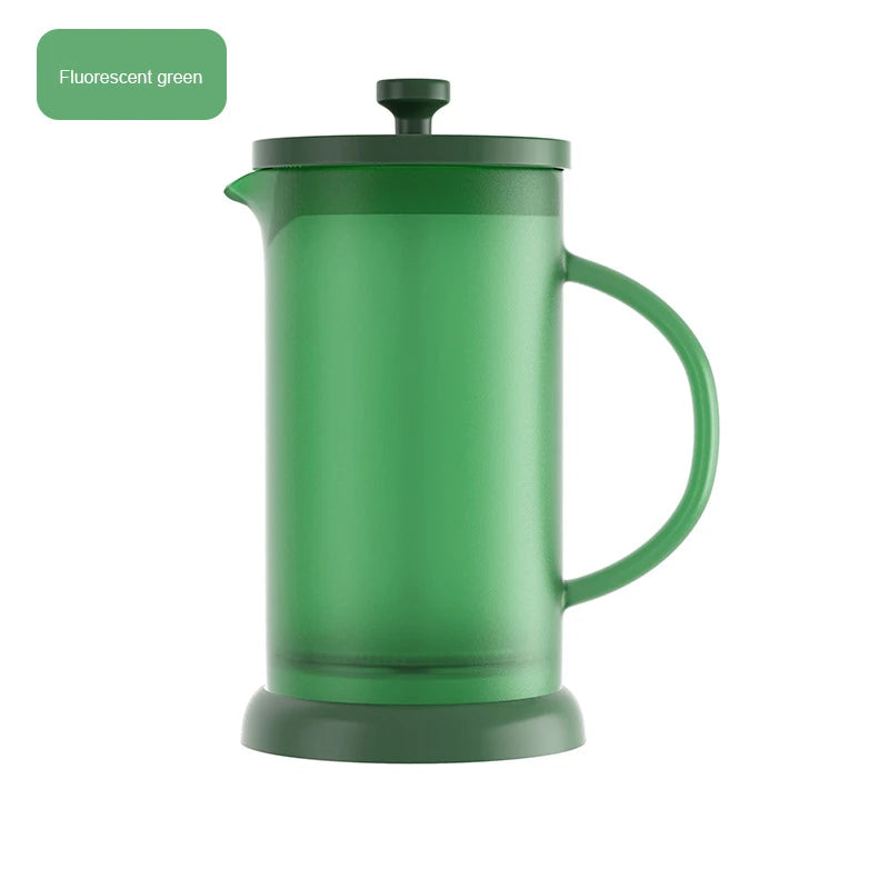 French Press 304 Stainless Steel High Borosilicate Glass French Press Coffee Milk Tea Filter French Press