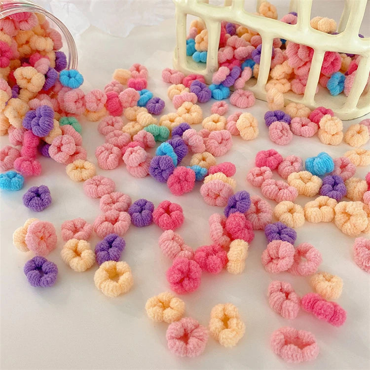 Infant Baby Girl Hair Bandage Elastic Towel Ring Sweet Fabric Durable Head Rope