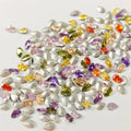 Hisenlee 2X3MM Water Drop Shape Zircon Rhinestone Eco-Friendly 3D Luxury Nail Art Decoration 100Pcs/Bag