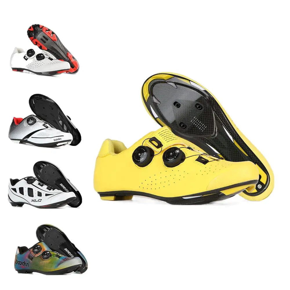 Luminous Road Cycling Shoes Mens MTB Shoes Self-locking Riding Bike Shoes Ultralight Bicycle Sneakers Women Zapatillas Ciclismo