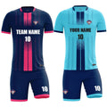 Wholesale 100% Polyester Custom Soccer Jersey Sublimation Football Uniforms Soccer Wear Uniform for Men