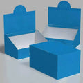 Retail Snack Packaging Self Erecting Moisture Proof Cardboard Tear Boxes Embossing Matt Lamination Recycled Materials Shelf