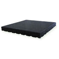 Fitness Gym Outdoor Durable Anti-slip Natural Rubber Flooring Tiles with Shock Absorption Customizable Color 15-30mm Thickness