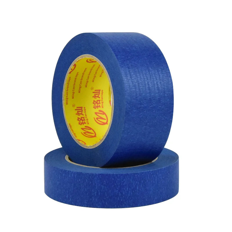 Car Automotive Uv Resistance 14 Days No Residue Adhesive Crepe Blue Paper Masking Tape Painters Tape
