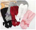 China Supplier 0-24Months Baby Girl Tights Toddler Big Bow Breathable Leggings Pants Baby Stockings SZSO-002