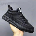 Factory Latest Design Fashion Walking Sneaker PU Leather Waterproof Men Casual Sports Shoes
