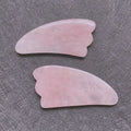 HZ Fast Shipping Rose Quartz Gua Sha Board Claw Shape Pink Crystal Jade Roller Beauty Personal Care Tool