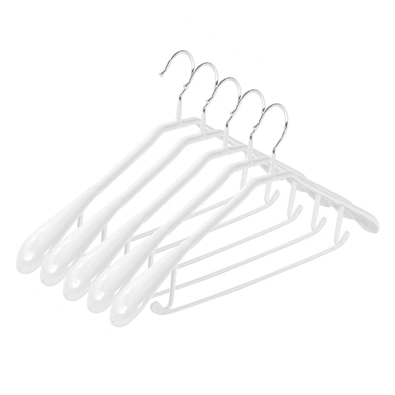 Wholesale Hanger Anti-slip PVC Coated Metal Clothes Hanger Wide Shoulder Hanger