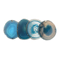 Natural Agate Raw Stone Agate Slices Nail Beauty Colored Agate Slices