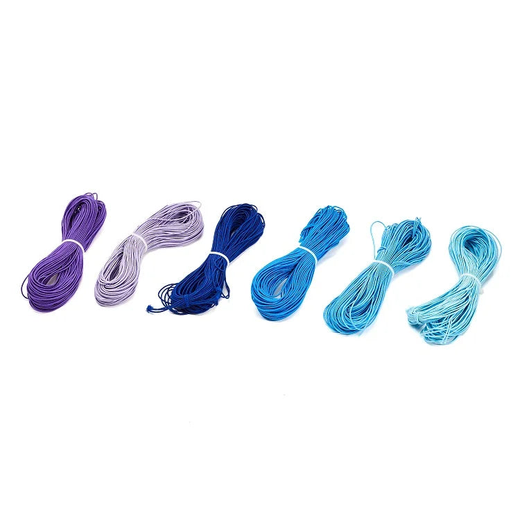 1mm 2mm Elastic String Rope Cord for Clothes Bracelet Gift Decoration
