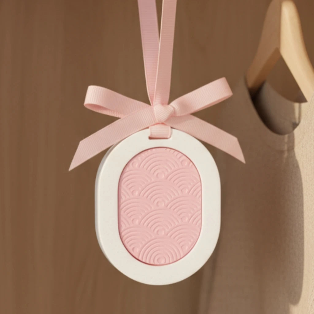 FinRu Gift Box Color Hanging Air Freshener Scented Ceramic Plaster Porcelain Aroma Diffuser Fragrance Essential Oil Perfume