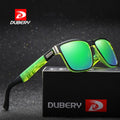 DUBERY Polarized Sunglasses Brand Design Men Driver Shades Male Vintage Sun Glasses Men Square Mirror Summer UV400 Oculos D518