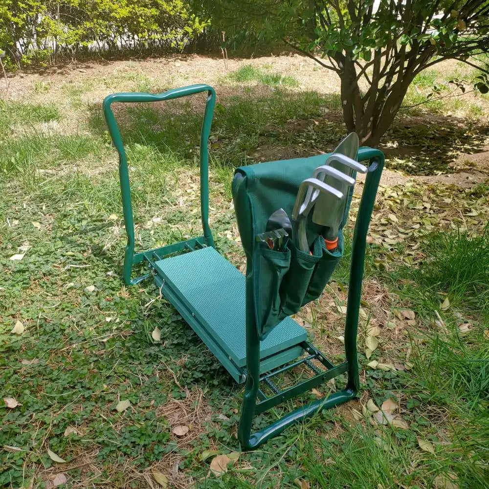 Garden Kneeler and Seat Bench Stools Foldable Gardening Stools
