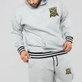 Newest Customized Men's Sweatshirt Sets Sports Joggers Sweat Suit Embroidered Letter Spring Collection Made Polyester/Cotton