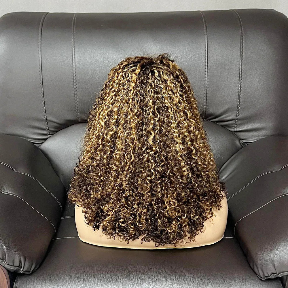 Fast Shipping Cuticle Aligned Raw Virgin Hair Human Hair Vendor Highlight P4/30 Color Hair Lace Frontal Wig