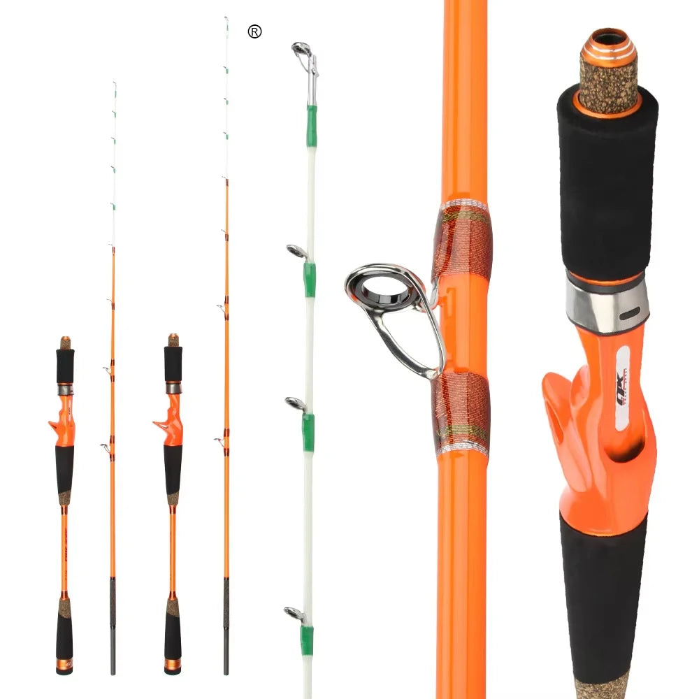 Spinpoler Egi Squid Jiging Fishing Rod Squid Cuttlefish Japan Design High Carbon Super Light Sensitive Solid Tip Fishing Pole