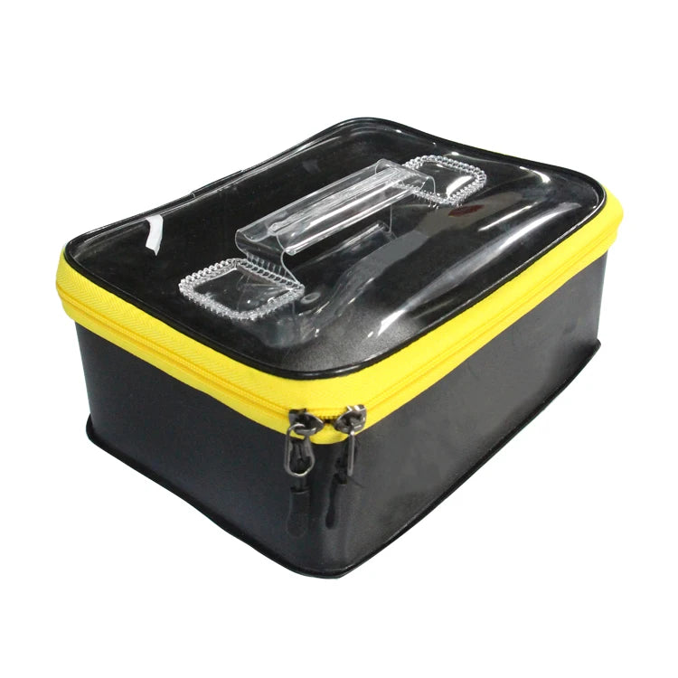 Newly Design 1mm EVA Fishing Accessory Tackle Storage Clear Top Cover Plastic Fishing Bucket