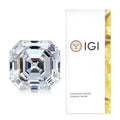 Starsgem 1ct 2ct 3ct D VS1  CVD Diamond Excellent Diamond Asscher Cut Lab Grown Diamond