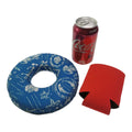New Product Ideas 2025 Beer Can Cooler Holder Swim Cooler Funny 12oz 330ml Custom Logo Neoprene Floating Ring Drinks Can Holder