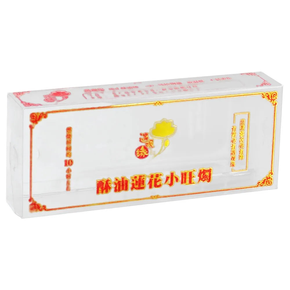 Custom Made Candle Boxes Printing Frosted Clear PVC Candle Gift Box PET Packaging Boxes for Candles