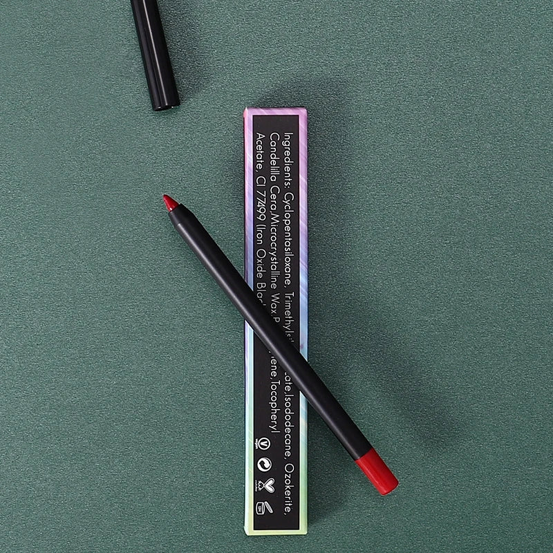 Super Smooth Colorful Black Brown White Eyeliner Pen Waterproof Creanmy Gel Eyeliner Pencil Custom