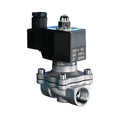 Electric Solenoid Shut-Off Valve Diaphragm Structure Stainless Steel DN25 Port for Water Media Normal Temperature XDX Brand
