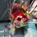 Transparent Glitter Gift Candy  Tissue Waterproof Wrapping Floral Flower Packaging Film  Personalised Iridescent Paper