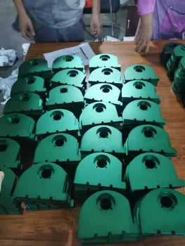 High End Green Anodized Cnc Machining Aluminum Part