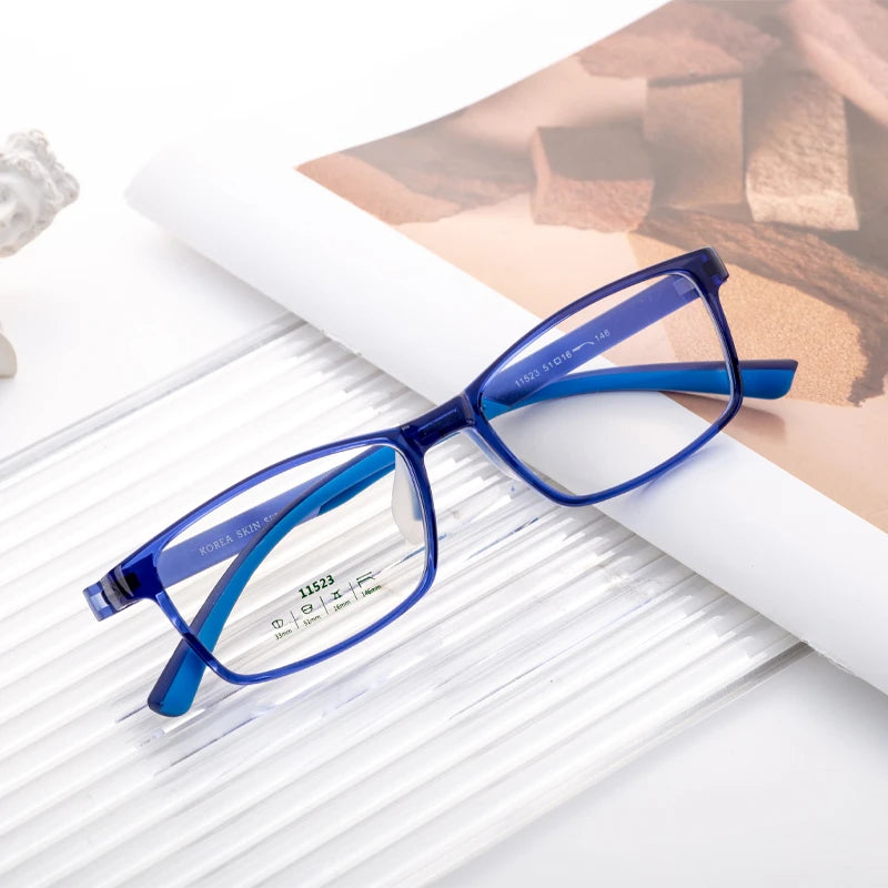 New Fashionable TR90 Flexible Silicone Optical Eyewear Frames for Kids Kids' Eyeglasses Combination