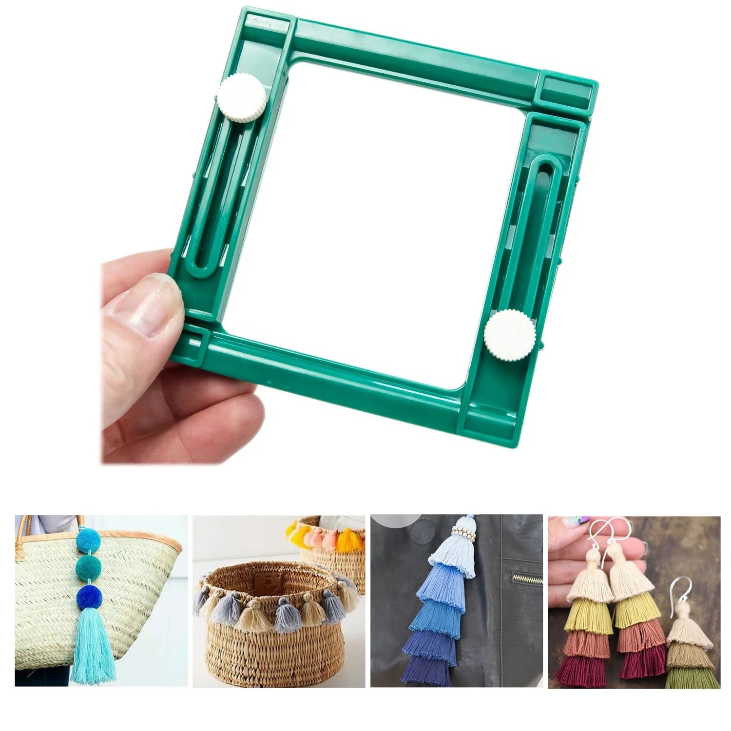 Ready Stock Green Tassel Maker Adjustable 3 Different Sizes